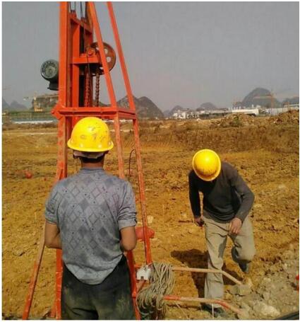 毛公铁矿桥梁工程基础持力层触探项目